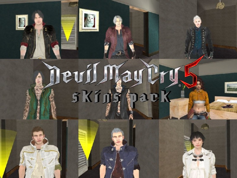 Devil May Cry 5 Characters Pack