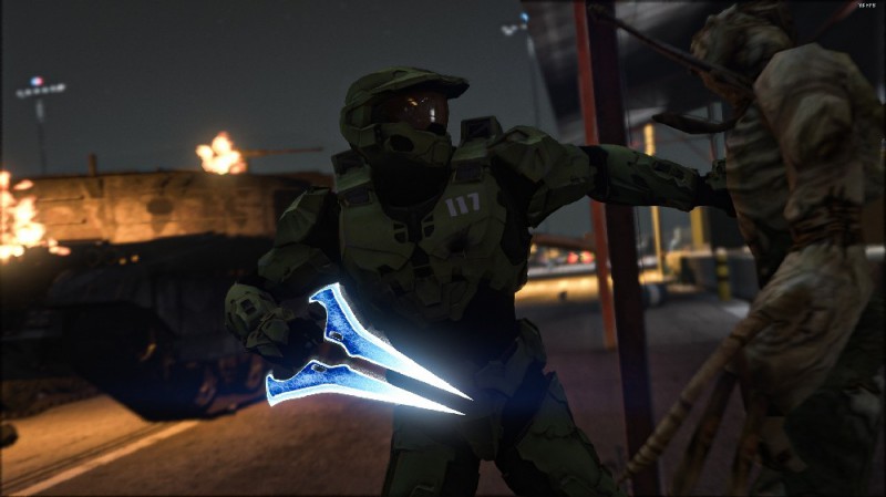 Halo 4 Energy Sword & Halo CE Magnum Weapon Pack v1.0