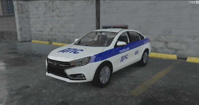 Lada Vesta Police v1.0