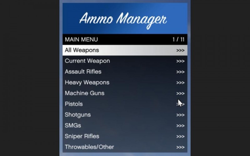 Simple Ammo Manager v1.1.0
