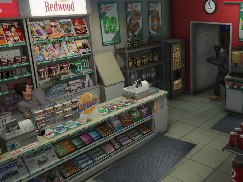 Simple Store Robbery Mod v1.0.0