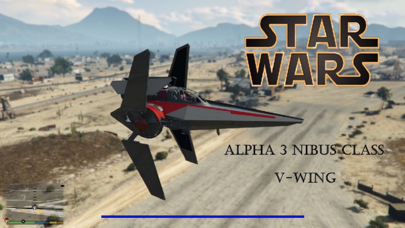 Star Wars Alpha 3 Nimbus-class V-wing (Add-On) v0.1