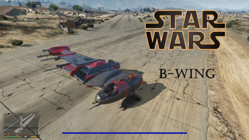 Star Wars B-WING (Add-On) v0.1
