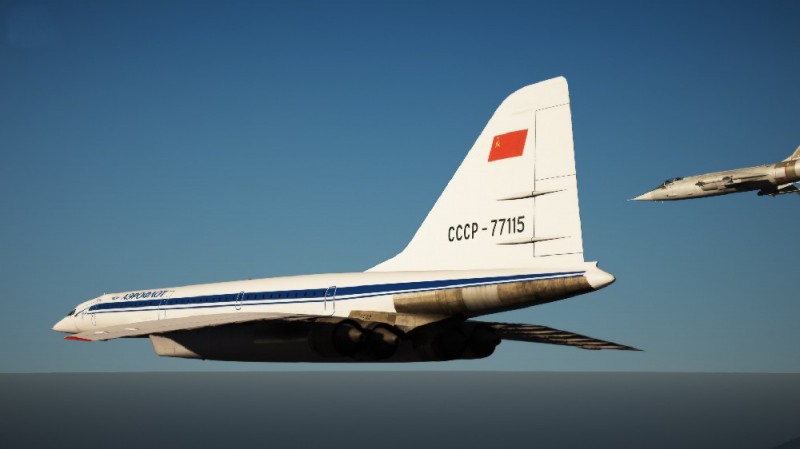 Tupolev Tu-144D Charger (Add-On) v1.0