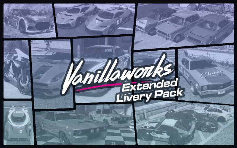 Vanillaworks Extended Livery Pack v1.9