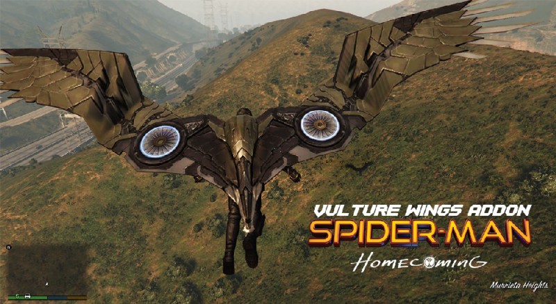 Vulture Wings (Spiderman Home Coming) v1.0