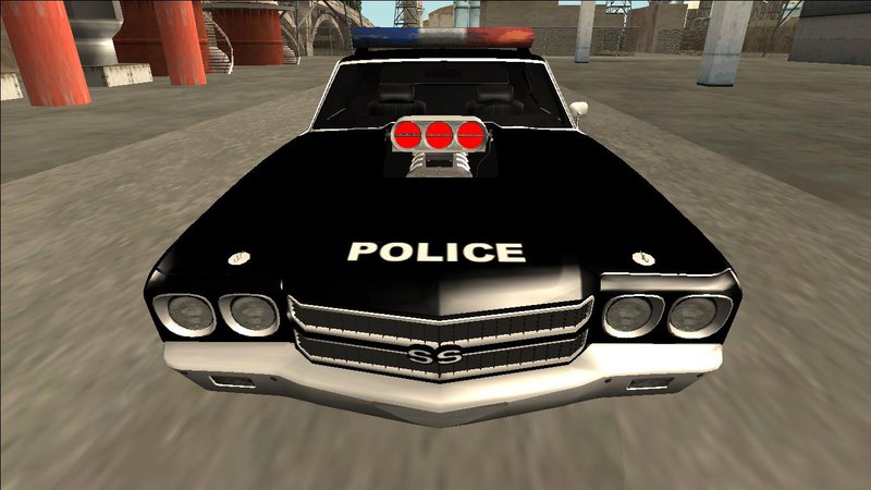 Chevrolet Chevelle SS Police LVPD 1970