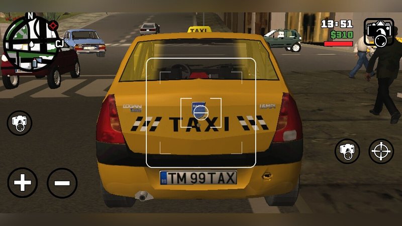 Dacia Logan taxi