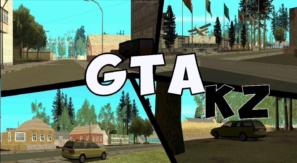 GTA Казахстан KZ beta1 скачать для GTA: San Andreas