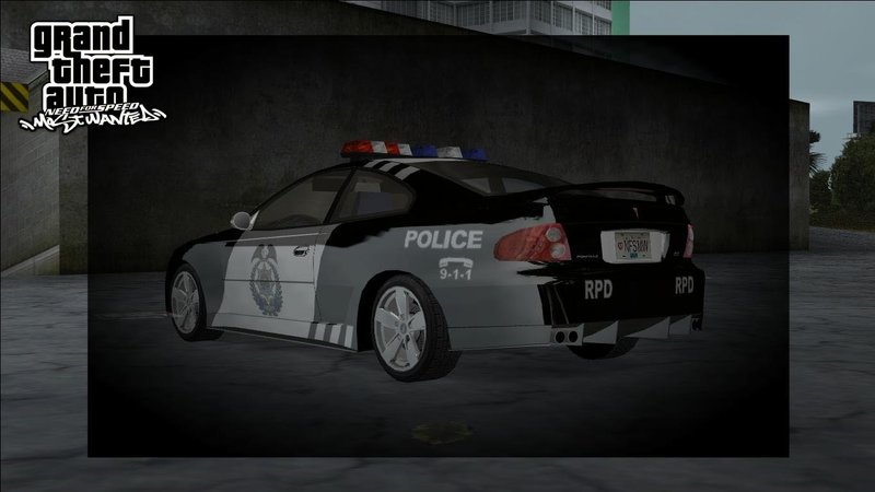 Pontiac GTO Cop (NFS:MW)