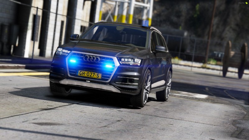 Audi Q7 Police (Add-On&#092;Replace) v2.1
