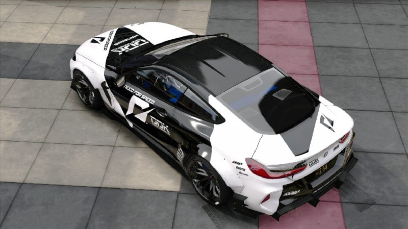 BMW M8 Need For Speed livery