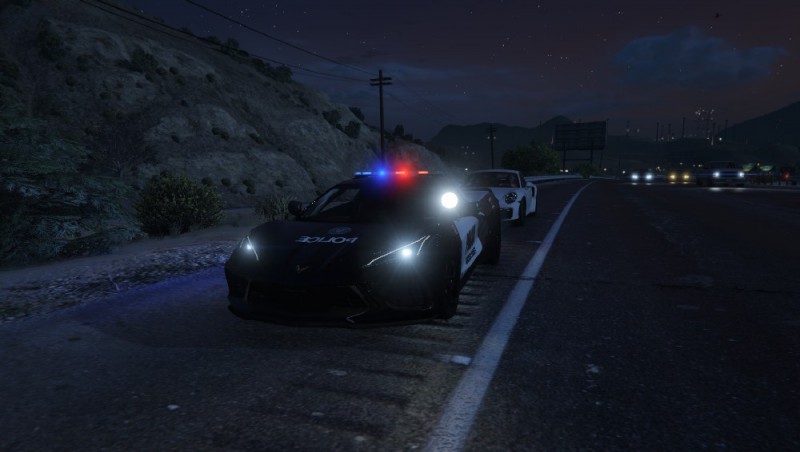 Chevrolet Corvette C8 Police 2020 (Add-On) v1.0