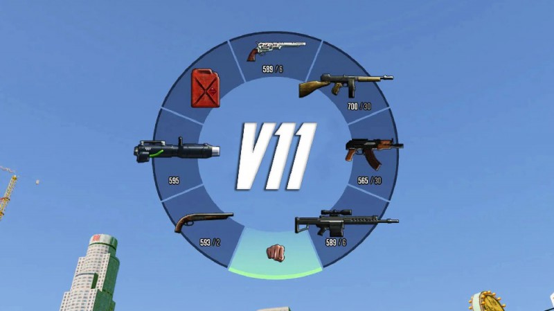 Colored 3D Weapon/Radio Icons v11.0