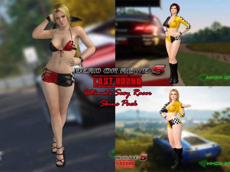 DOA5LR Ultimate Sexy Racer Skins Pack