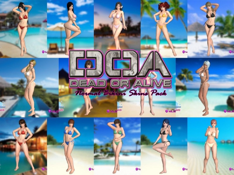 DOAXVV Normal Bikini Skins Pack