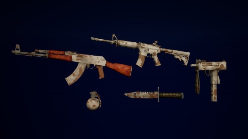 Desert Weapons - Mini pack