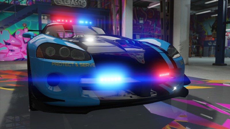 Dodge Viper SRT-10 ACR Hot Pursuit Police (Add-On/Replace) v2.0