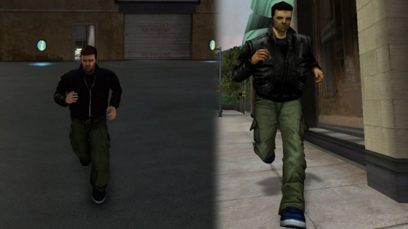 GTA3 and VC Definitive Edition PS2 Animations