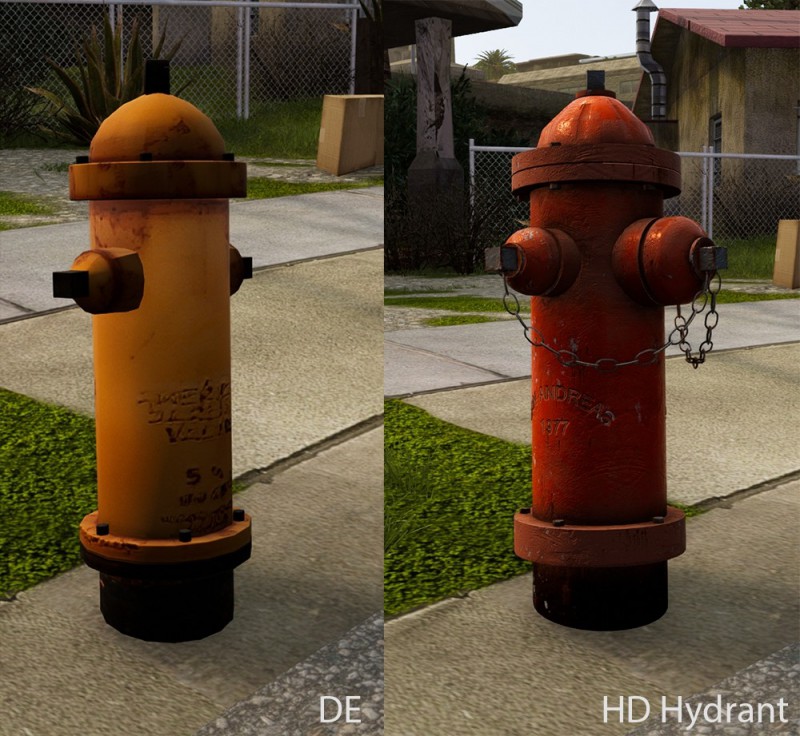 GTA SA DE HD hydrant 