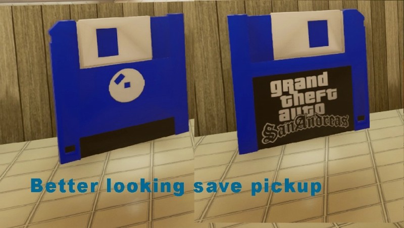 Improved SavePickup icon