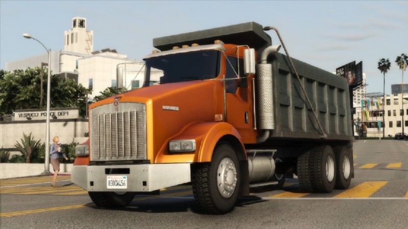Kenworth T800 Commercial Dump Truck v1.0