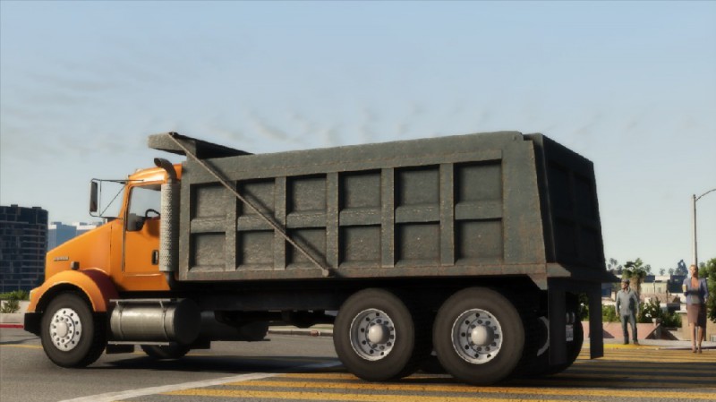 Kenworth T800 Commercial Dump Truck v1.0