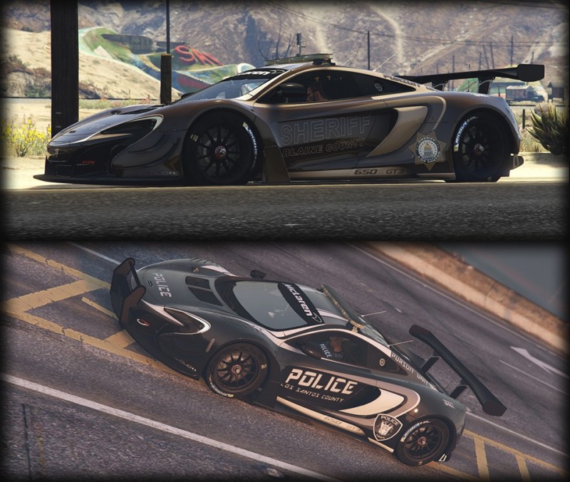 McLaren 650s GT3 Pursuit Edition (Add-On/Replace) v5.4