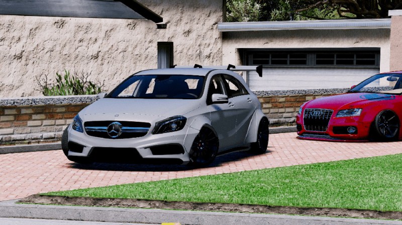 Mercedes-Benz A45 AMG Rocket Bunny (Add-On/Replace)