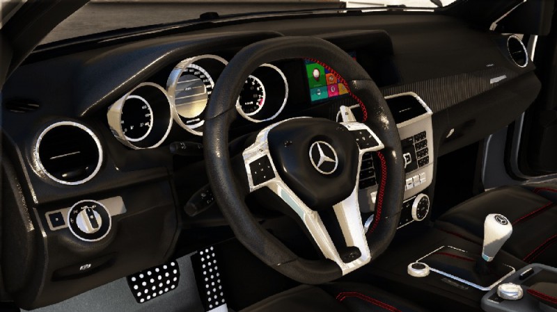 Mercedes-Benz C63 Black Series LibertyWalk 2014 (Add-On) v1.0
