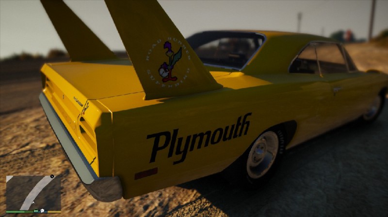 Plymouth Roadrunner Superbird 1970 (Add-On)