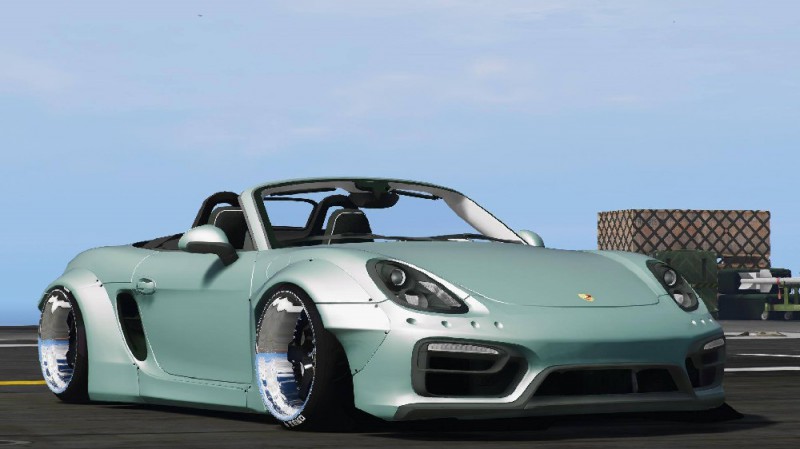 Porsche Boxster Liberty Walk (Add-On/Replace) v2.0