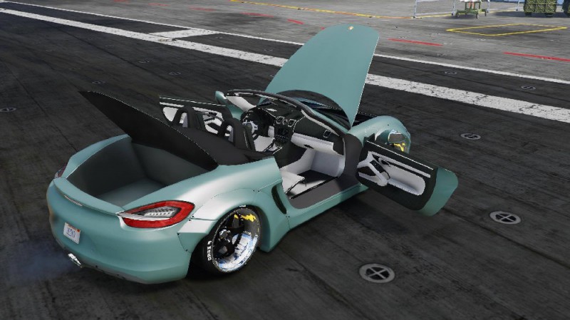 Porsche Boxster Liberty Walk (Add-On/Replace) v2.0