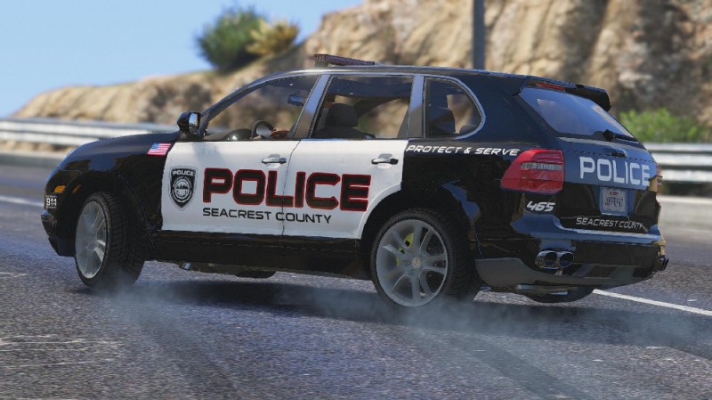 Porsche Cayenne Hot Pursuit Police 