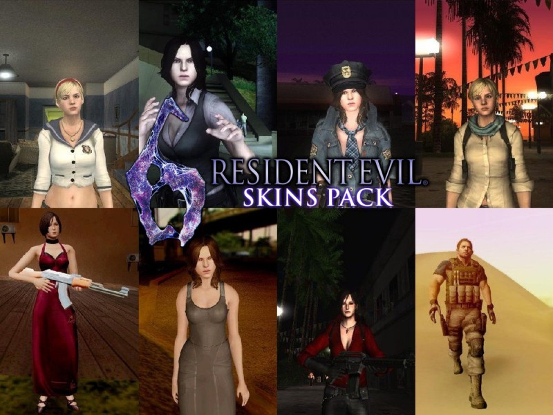 Resident Evil 6 Skins Pack