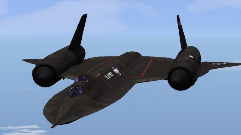 SR-71B Blackbird Trainer Aircraft (Add-On) v1.0