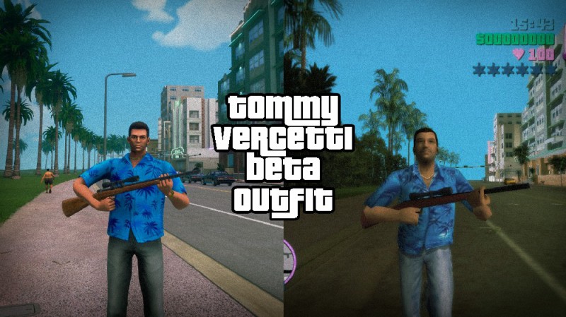 Tommy Vercetti beta Outfit