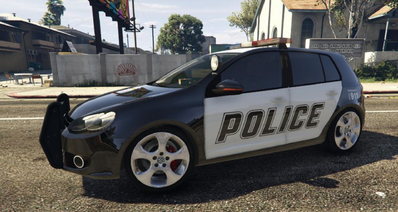 Volkswagen Golf Mk6 Police 