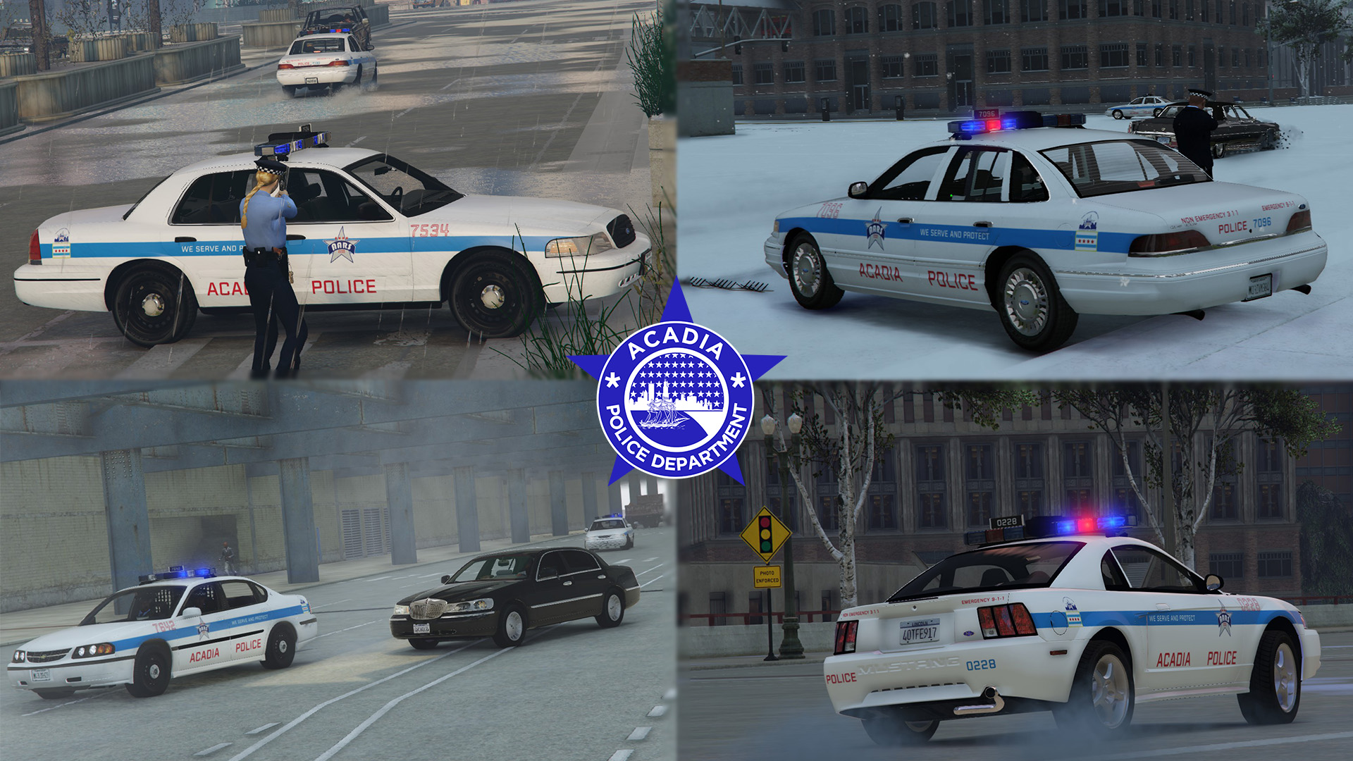 Retro Emergency Vehicles Pack: The Windy City Addon 1.4.1 скачать для GTA 5