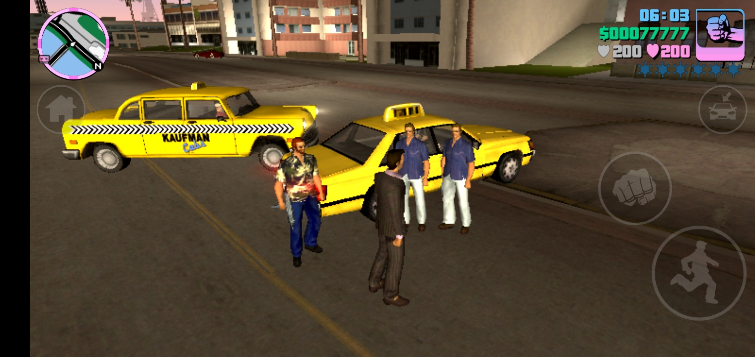 Такси с телохранителями (Android) скачать для GTA: Vice City