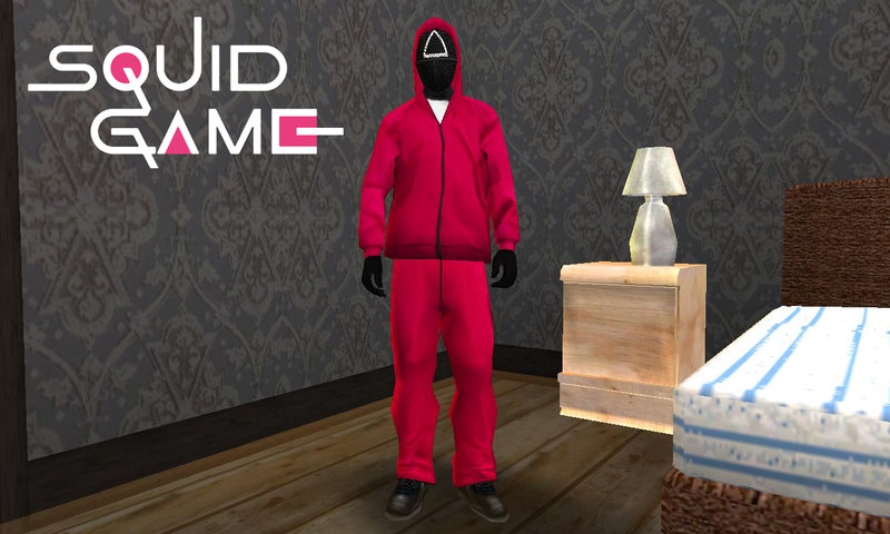 Squid Game Guard Outfit For CJ
