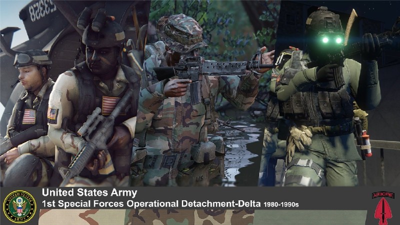 US Army 1st Special Forces Operational Detachment Delta v1.0
