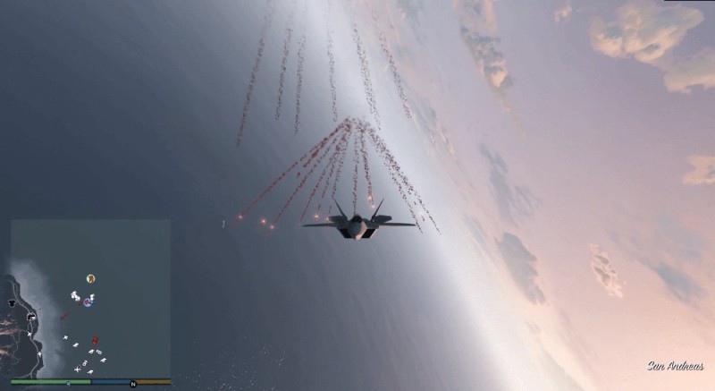 Aircraft Flares and Chaff Countermeasures v2.0