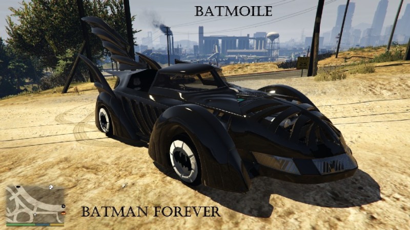 Batman Forever Batmobile 1995 (Add-On) v0.4