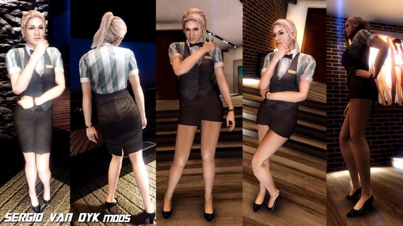 Cindy Lennox V Normal & Thicc Mini Skirt v1.0