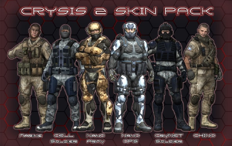 Crysis 2 Skin Pack