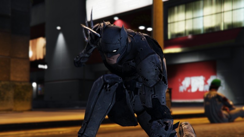 Dcuo Future Batman Damaged v1.1