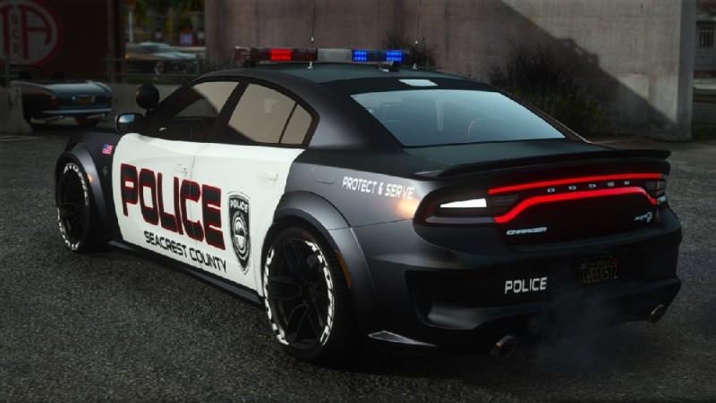 Dodge Charger SRT Hellcat Crazy Police 2020 (Add-On) v1.0