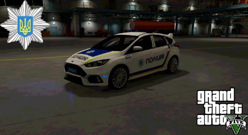 Ford Focus RS Ukrainian Police