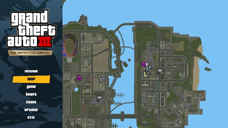 HD Satellite Map For GTA3